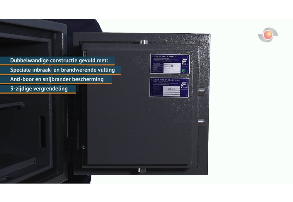 Salvus Palermo 4 Inbraak- en brandwerende privekluis